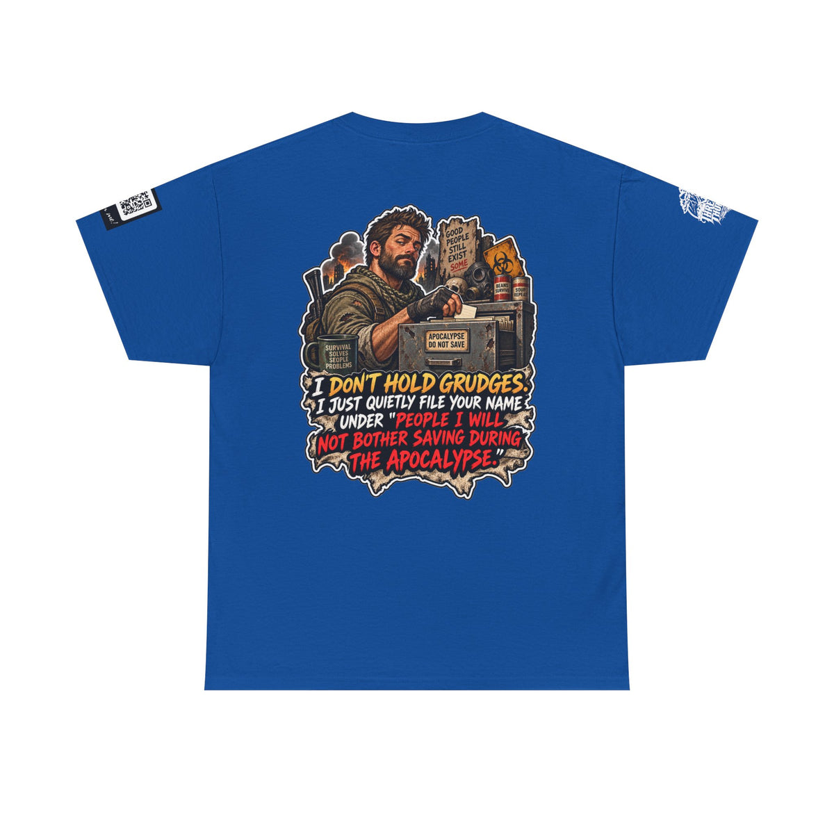 Apocalypse Grudge List — People I Won’t Save Back Graphic Tee
