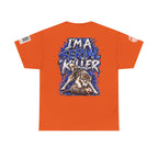 T-Shirt — "I'm A Serial Killer" Wolf Graphic Tee