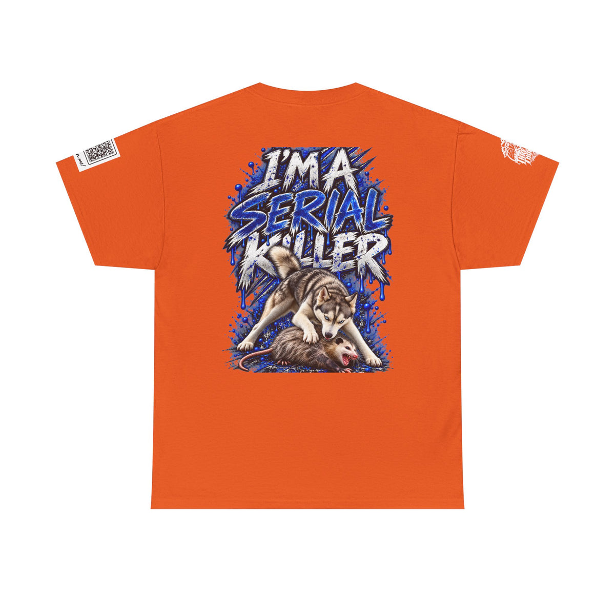 T-Shirt — "I'm A Serial Killer" Wolf Graphic Tee