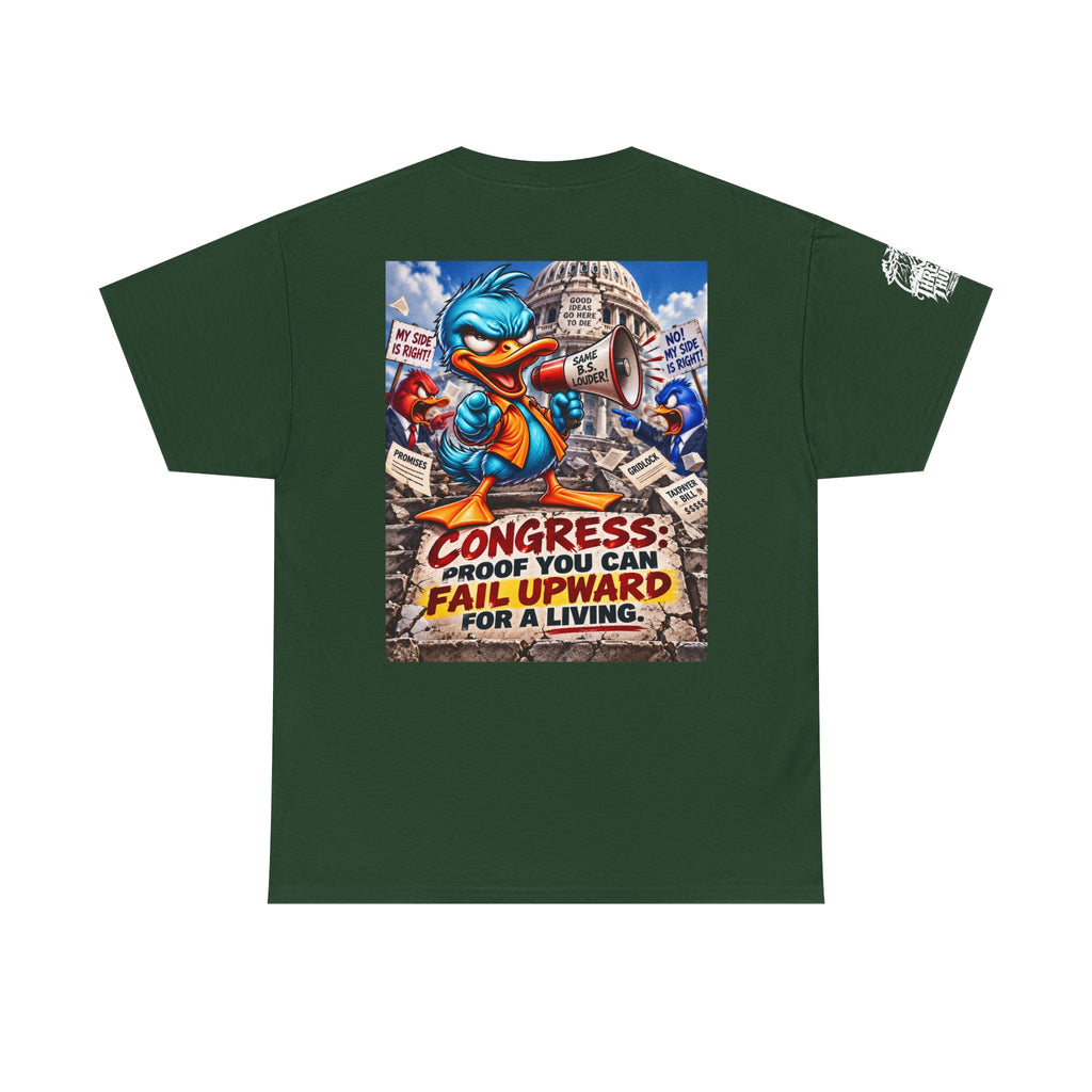 Congress — Proof You Can Fail Upward for a Living Back Graphic Tee