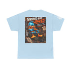Broke but Loaded — Financially Unstable, Constitutionally Confident Back Graphic Tee
