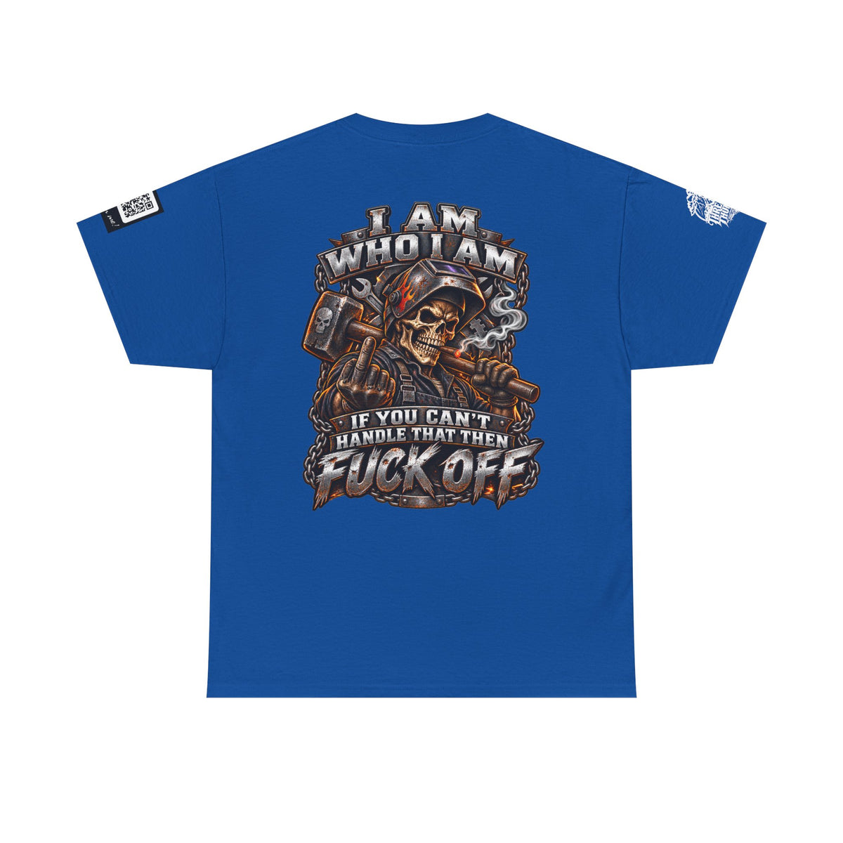 I Am Who I Am — If You Can’t Handle It, Fuck Off Back Graphic Tee