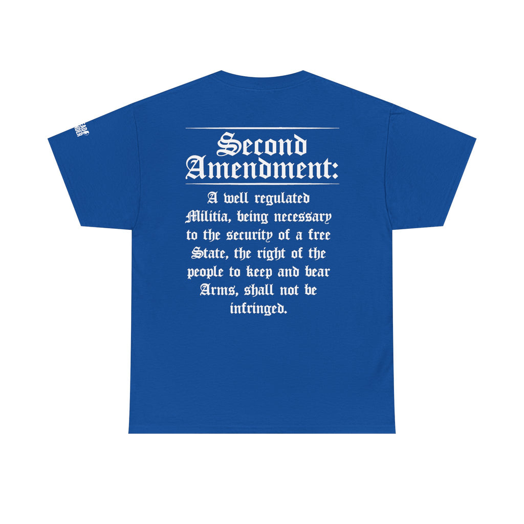 Second Amendment T-Shirt — Constitution Quote Flag Tee