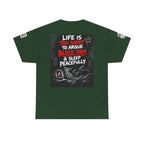 Life Is Too Short to Argue — Block Them & Sleep Back Graphic Tee