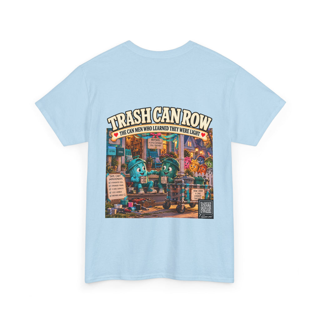 Trash Can Row Tee #1