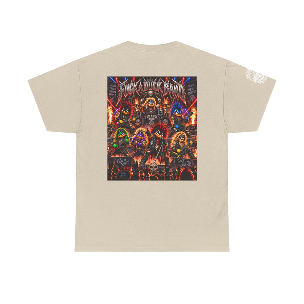 FUCK A DUCK BAND — Heavy Metal Monster Show Back Graphic Tee