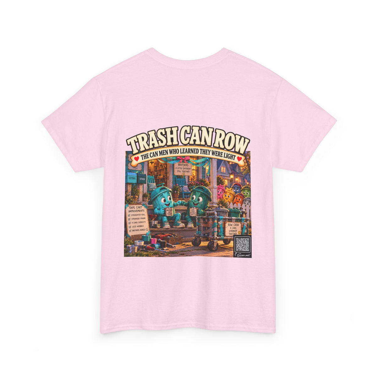 Trash Can Row Tee #1