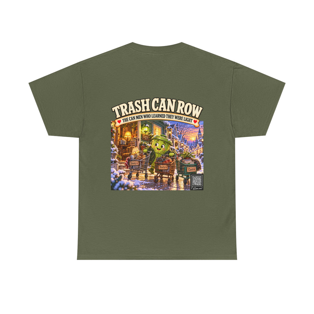 Trash Can Row Tee #4