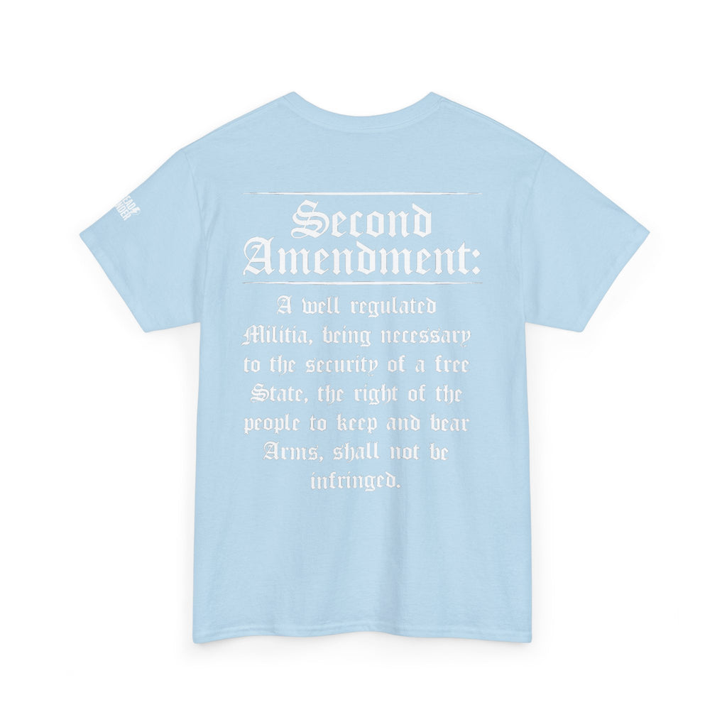Second Amendment T-Shirt — Constitution Quote Flag Tee