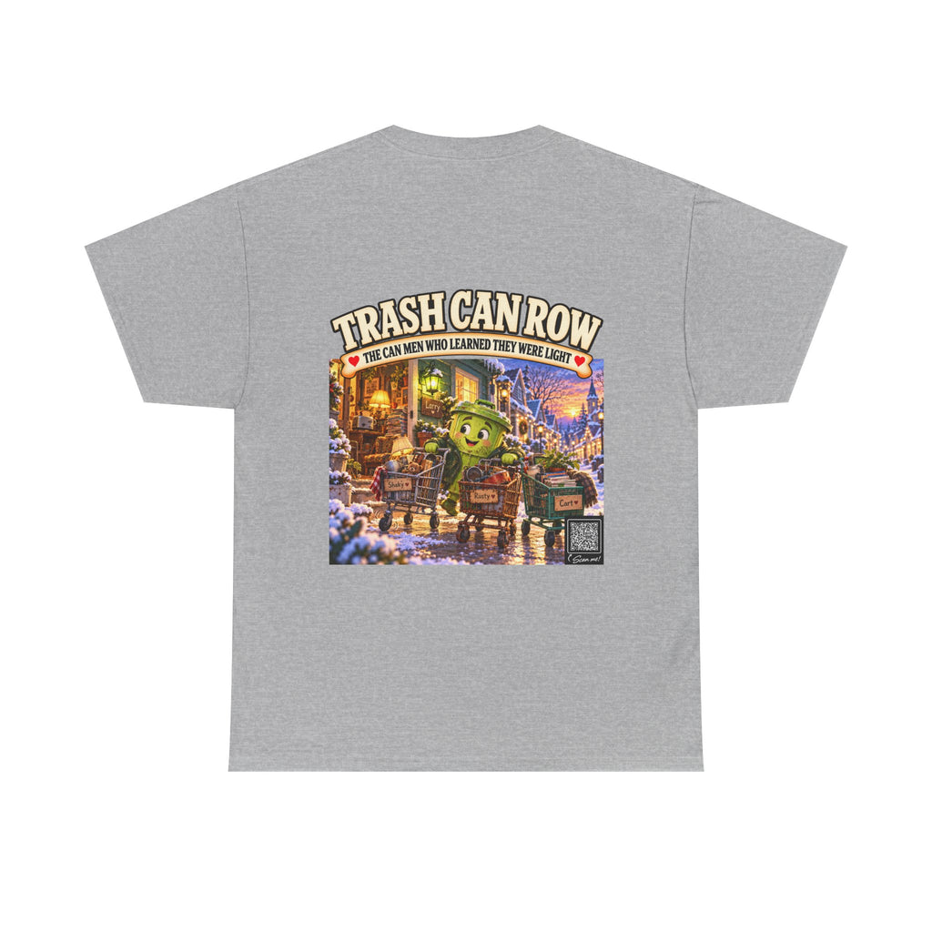 Trash Can Row Tee #4