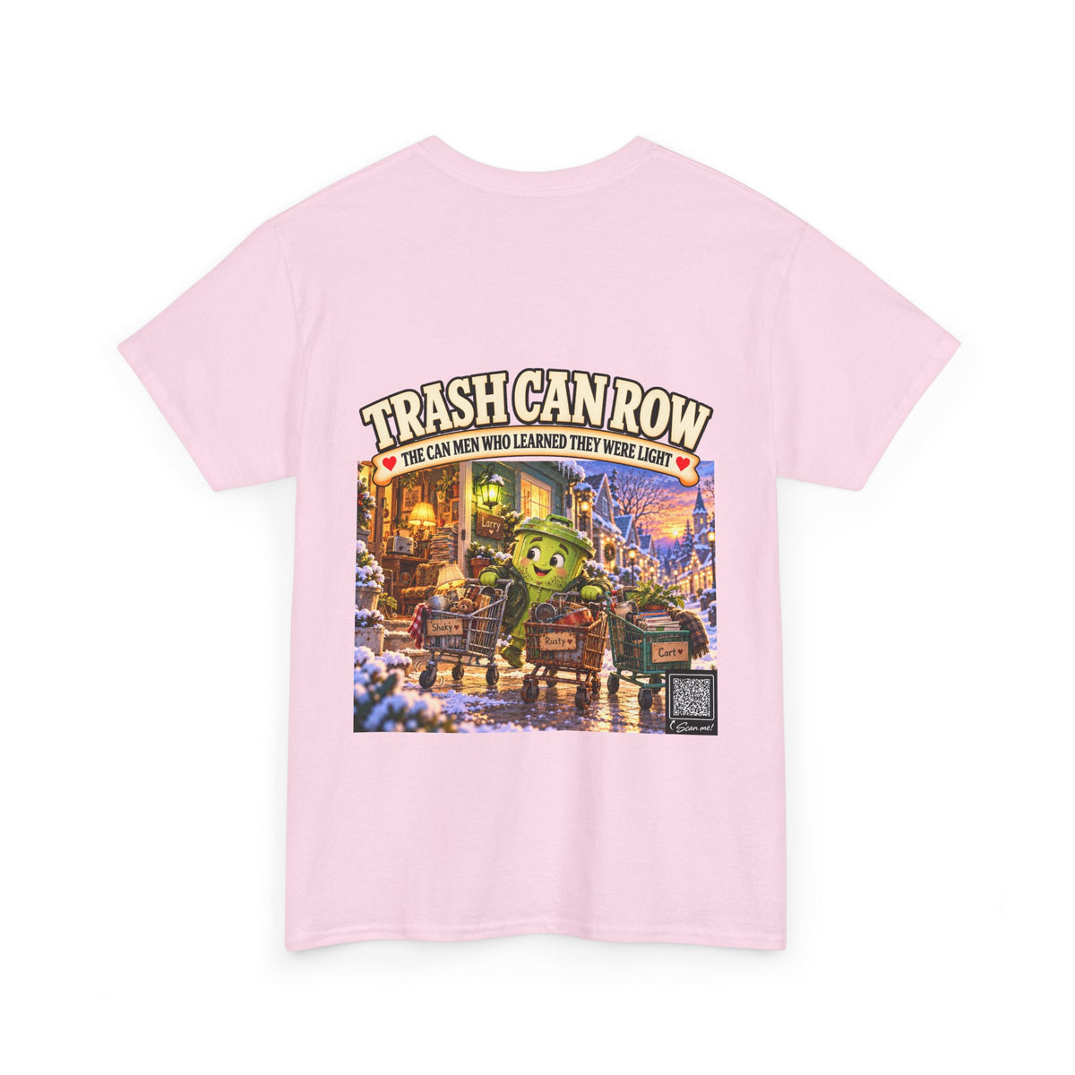 Trash Can Row Tee #4