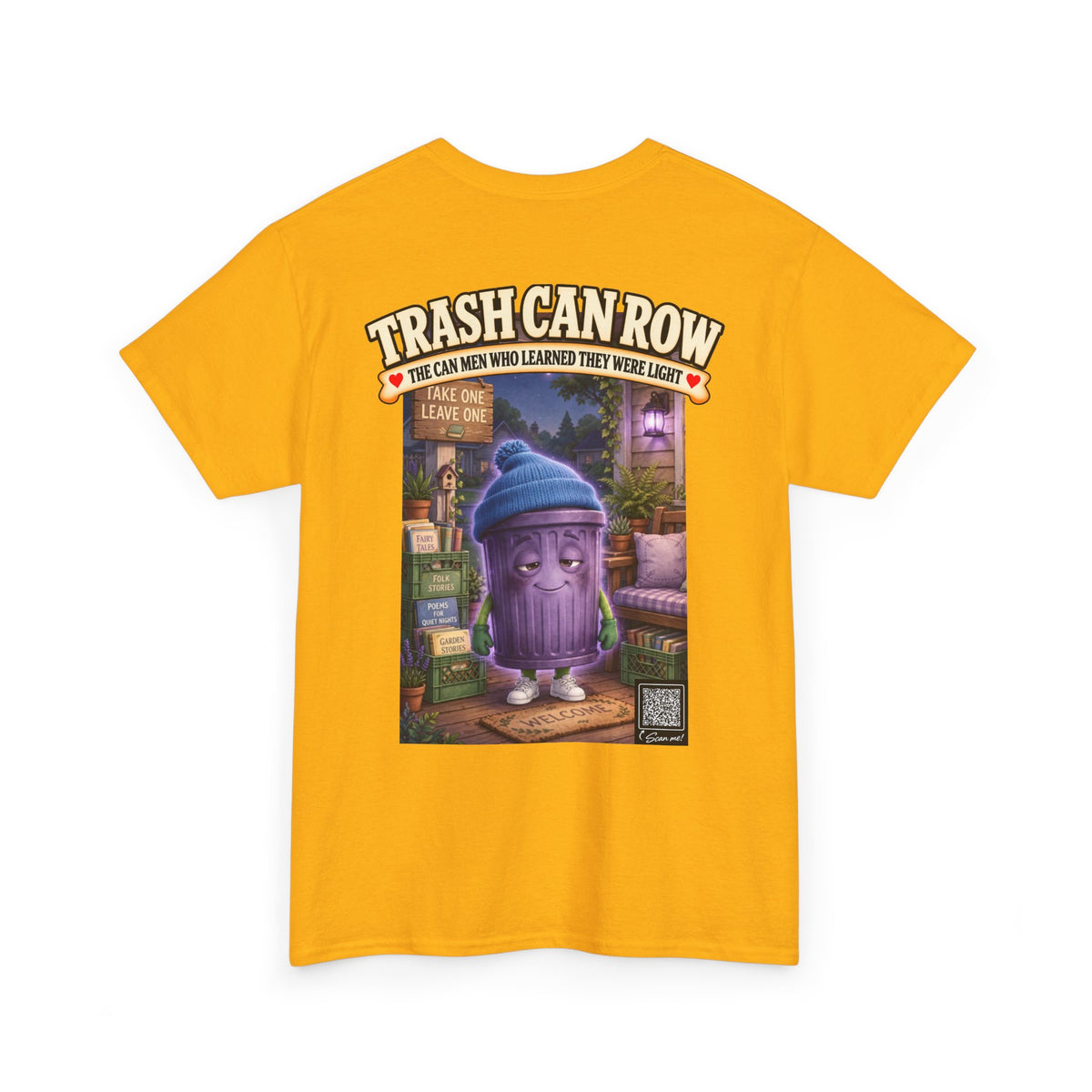 Trash Can Row Tee #7
