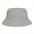 Bucket Hat - Red Liesbovt Homeland Security Skull Logo