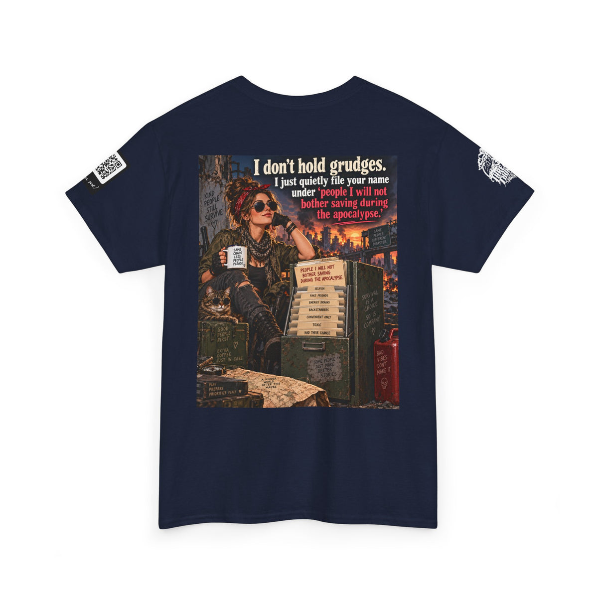 People I Won’t Save During the Apocalypse Back Graphic Tee