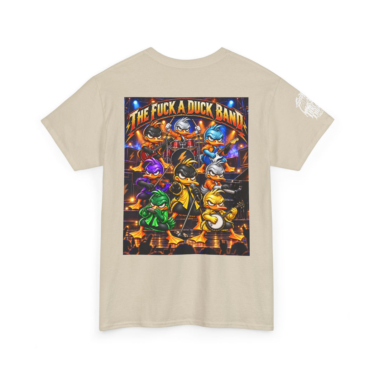 FUCK A DUCK BAND — Live Rock Show Back Graphic Tee