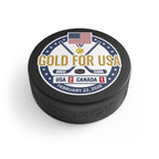 "Gold For USA" Commemorative Hockey Puck - Only 2,026 Available
