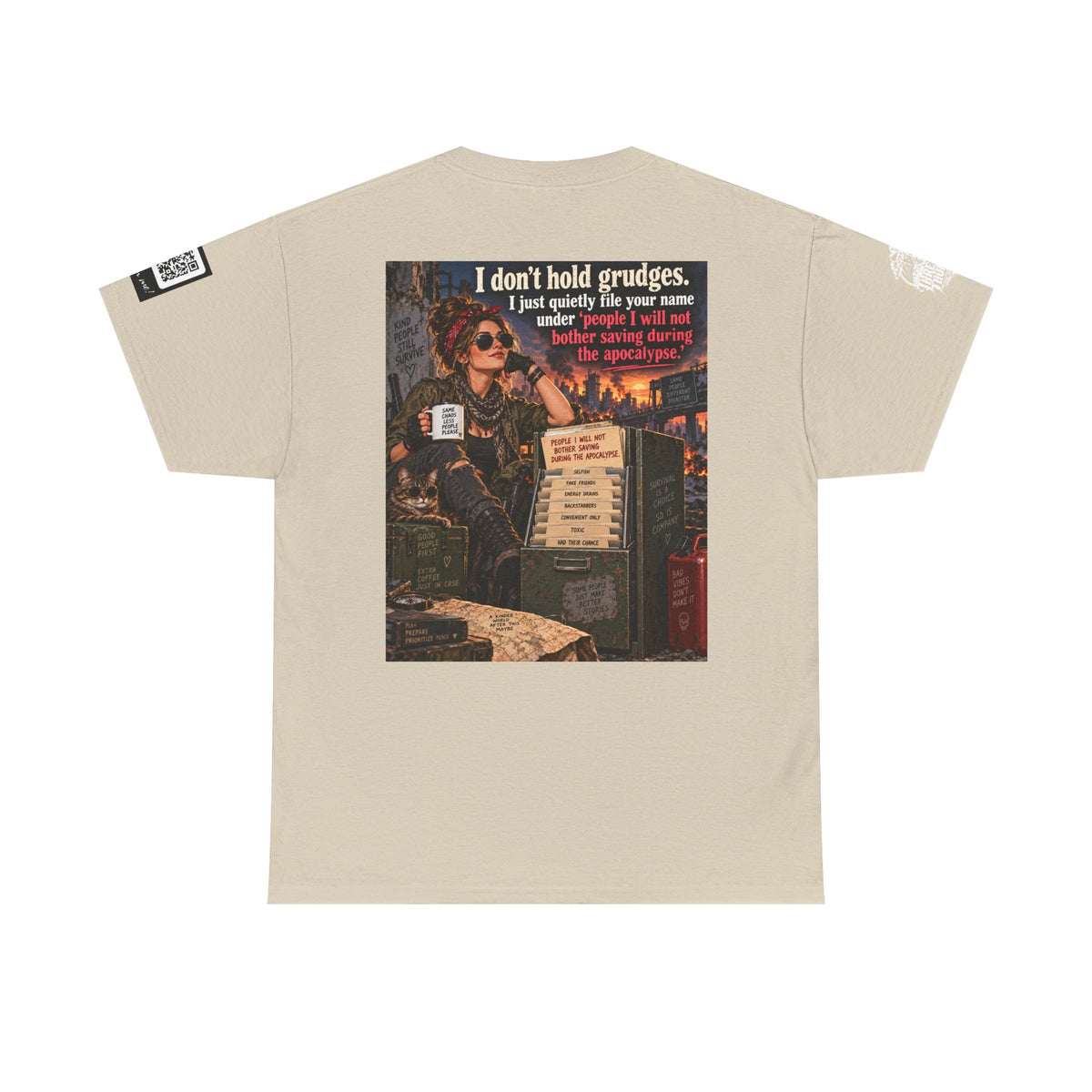 People I Won’t Save During the Apocalypse Back Graphic Tee