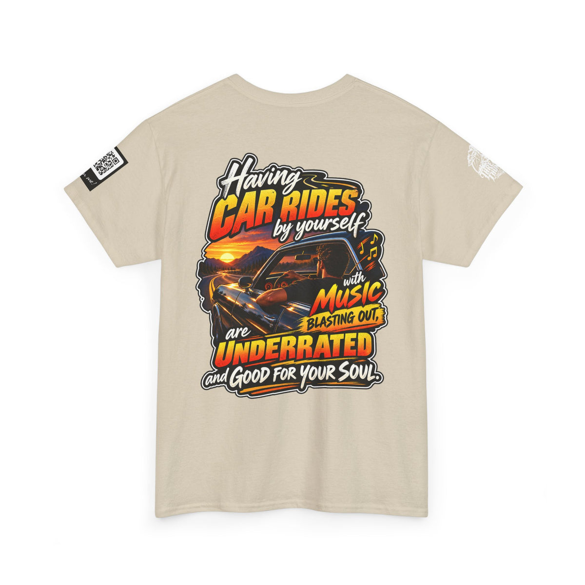Solo Car Rides With Music Are Good for the Soul Back Graphic Tee