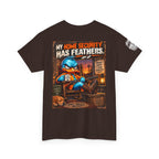 My Home Security Has Feathers — Porch Guard Duck Back Graphic Tee