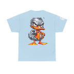 Silver Rebel Duck Character Back Graphic Tee