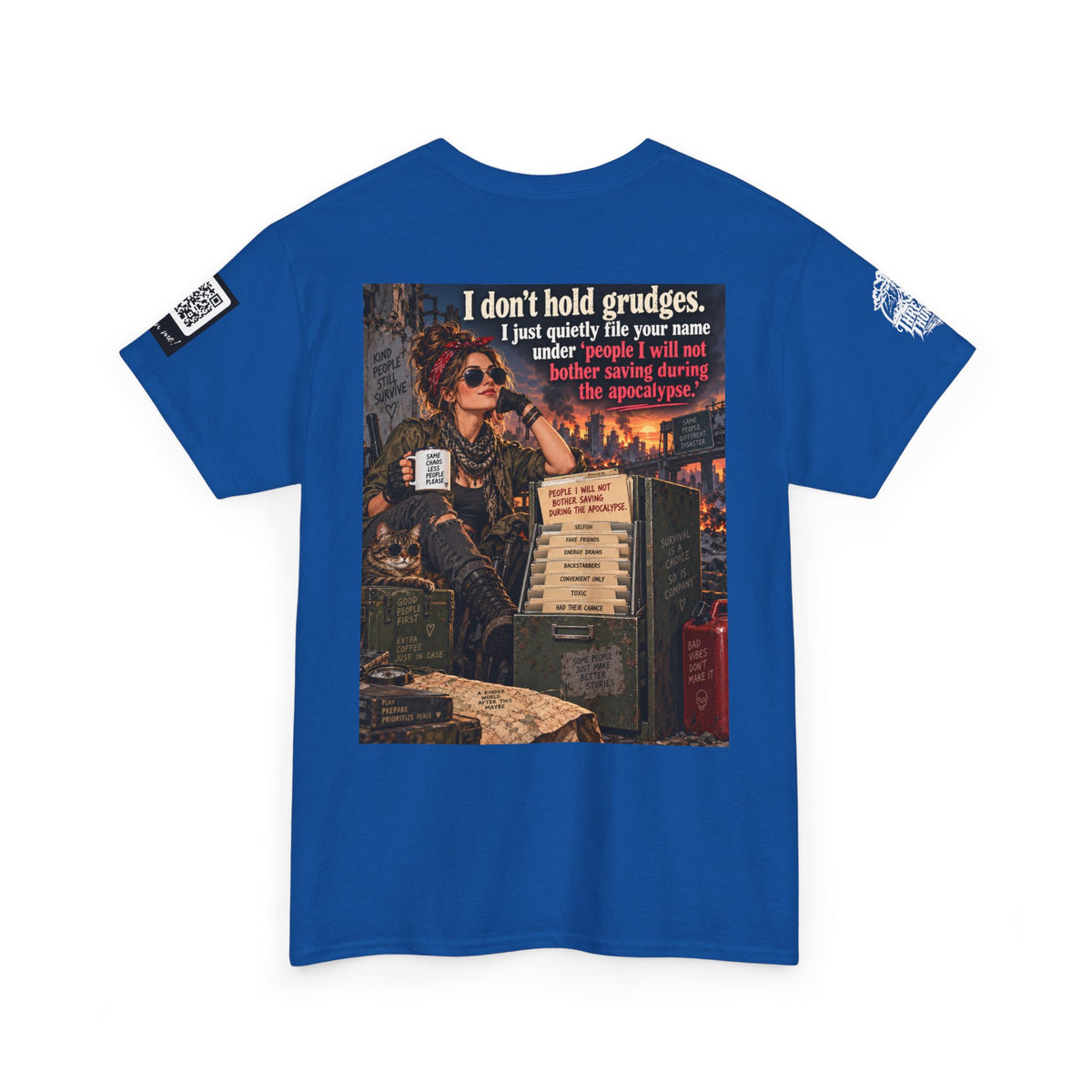 People I Won’t Save During the Apocalypse Back Graphic Tee