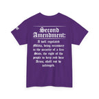 Second Amendment T-Shirt — Constitution Quote Flag Tee