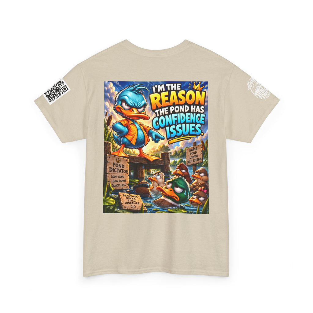 The Reason the Pond Has Confidence Issues Back Graphic Tee
