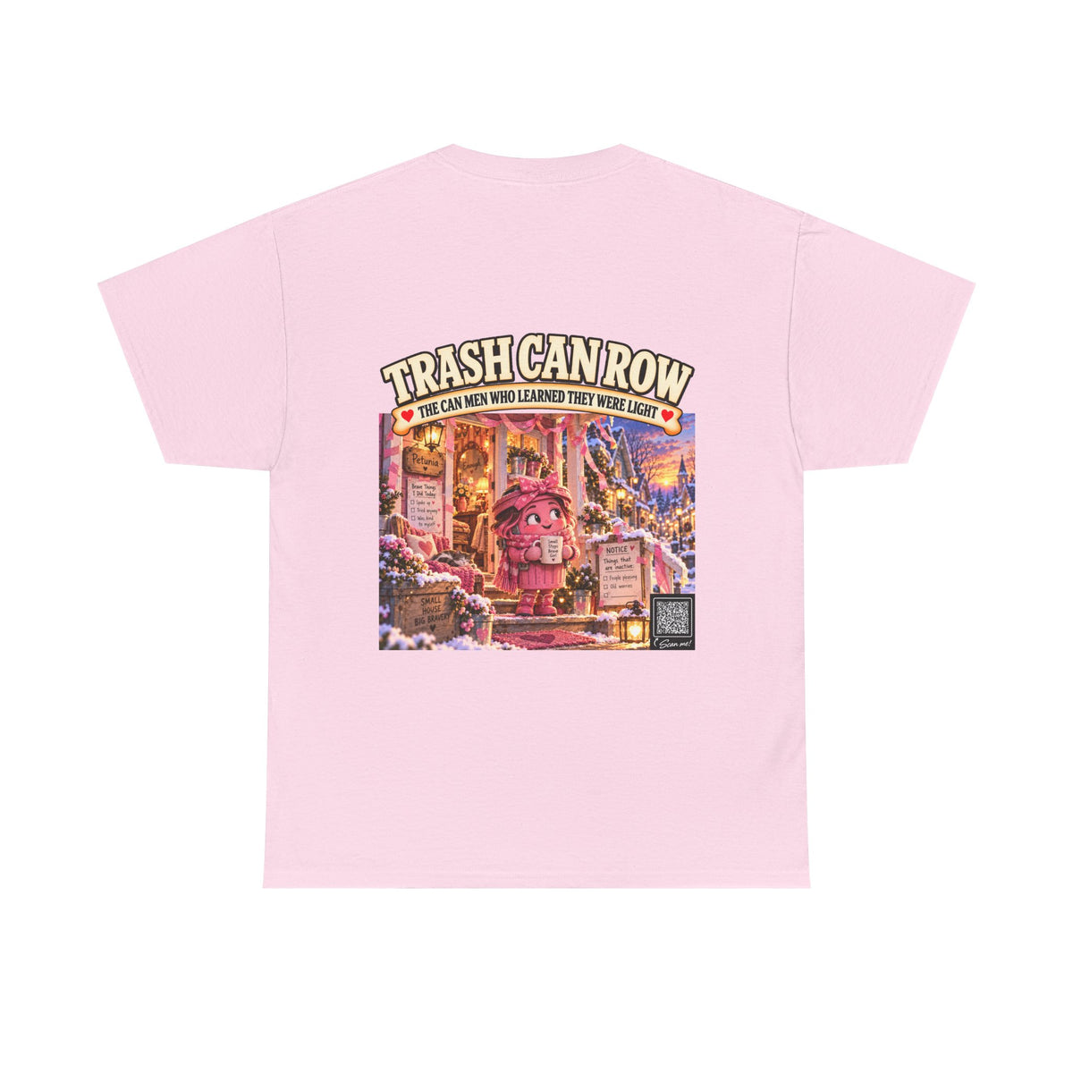 Trash Can Row Tee #3