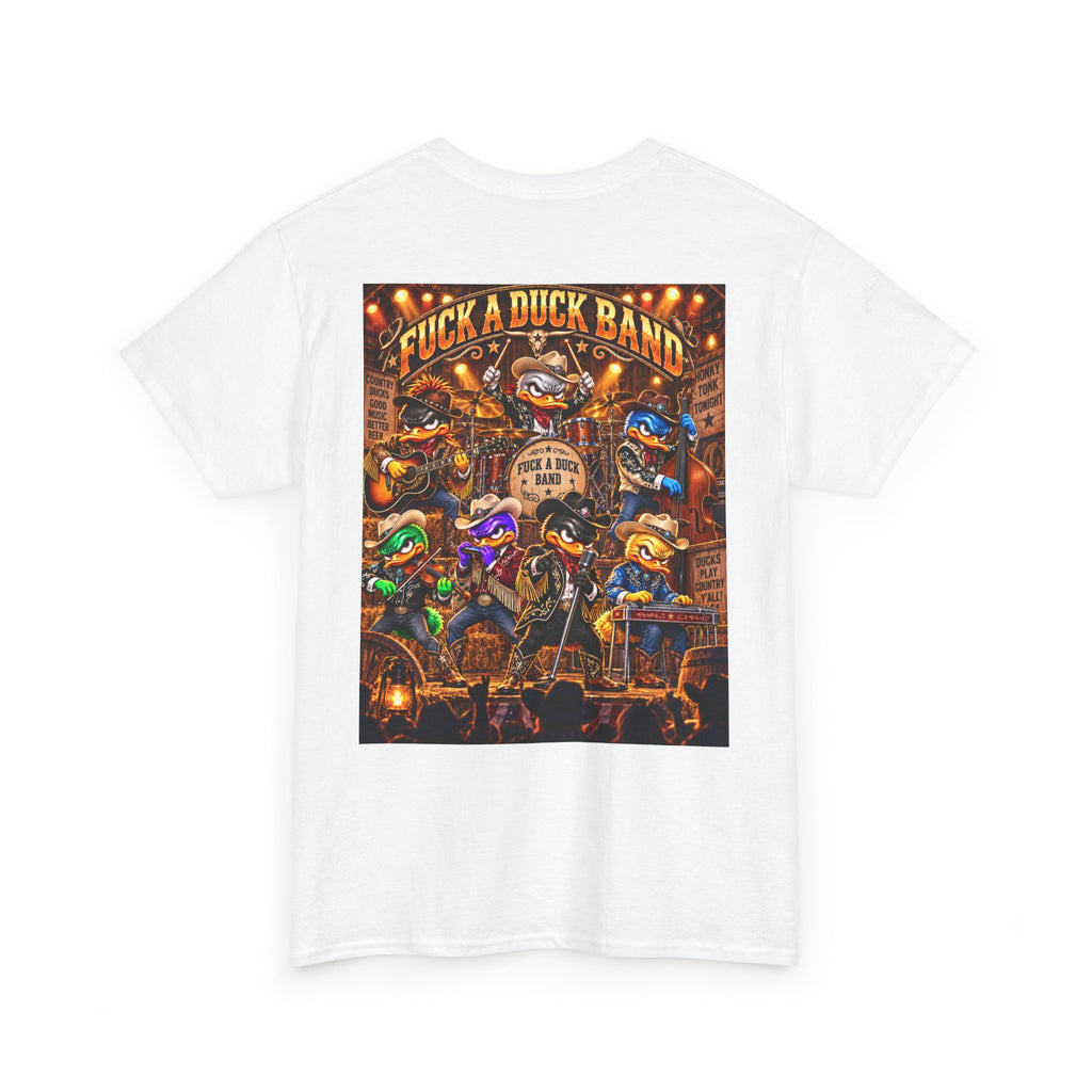 FUCK A DUCK BAND — Country Quack Concert Back Graphic Tee