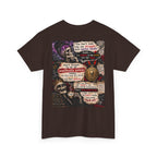 Mental Health Awareness T-Shirt — Gothic Skull Collage with Encouraging Quotes
