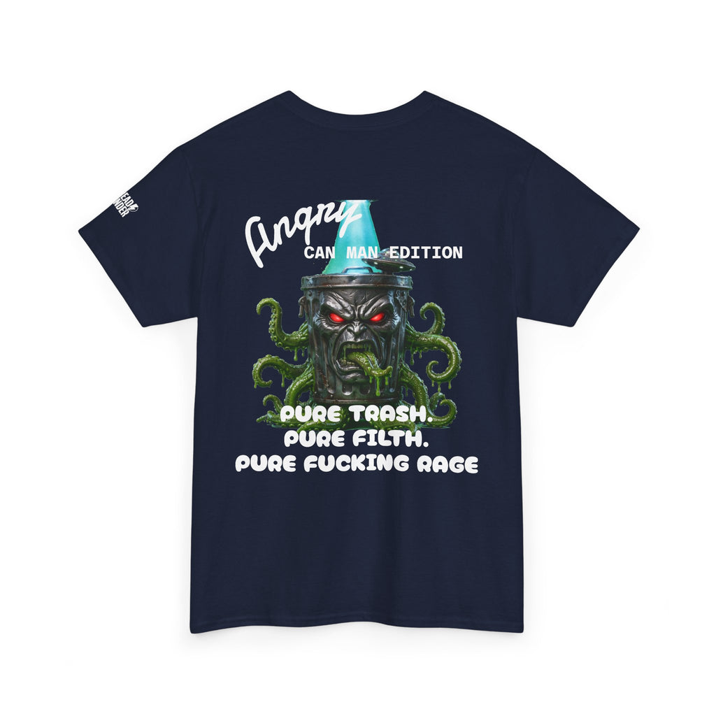 T-Shirt — Angry Can Man Monster Graphic Tee