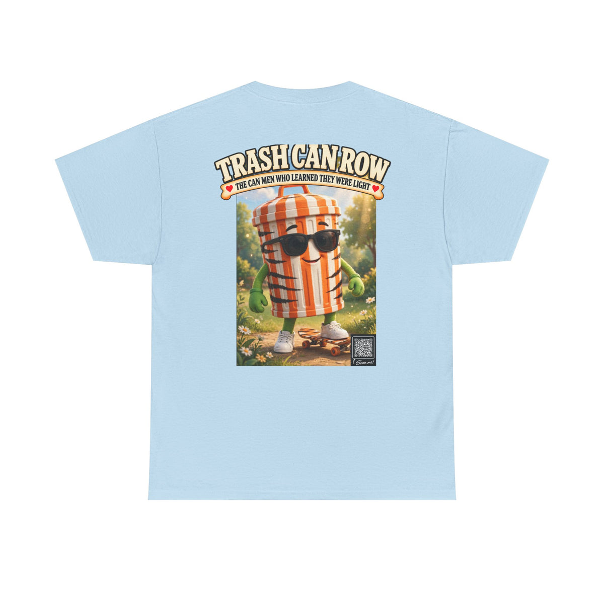 Trash Can Row Tee #8