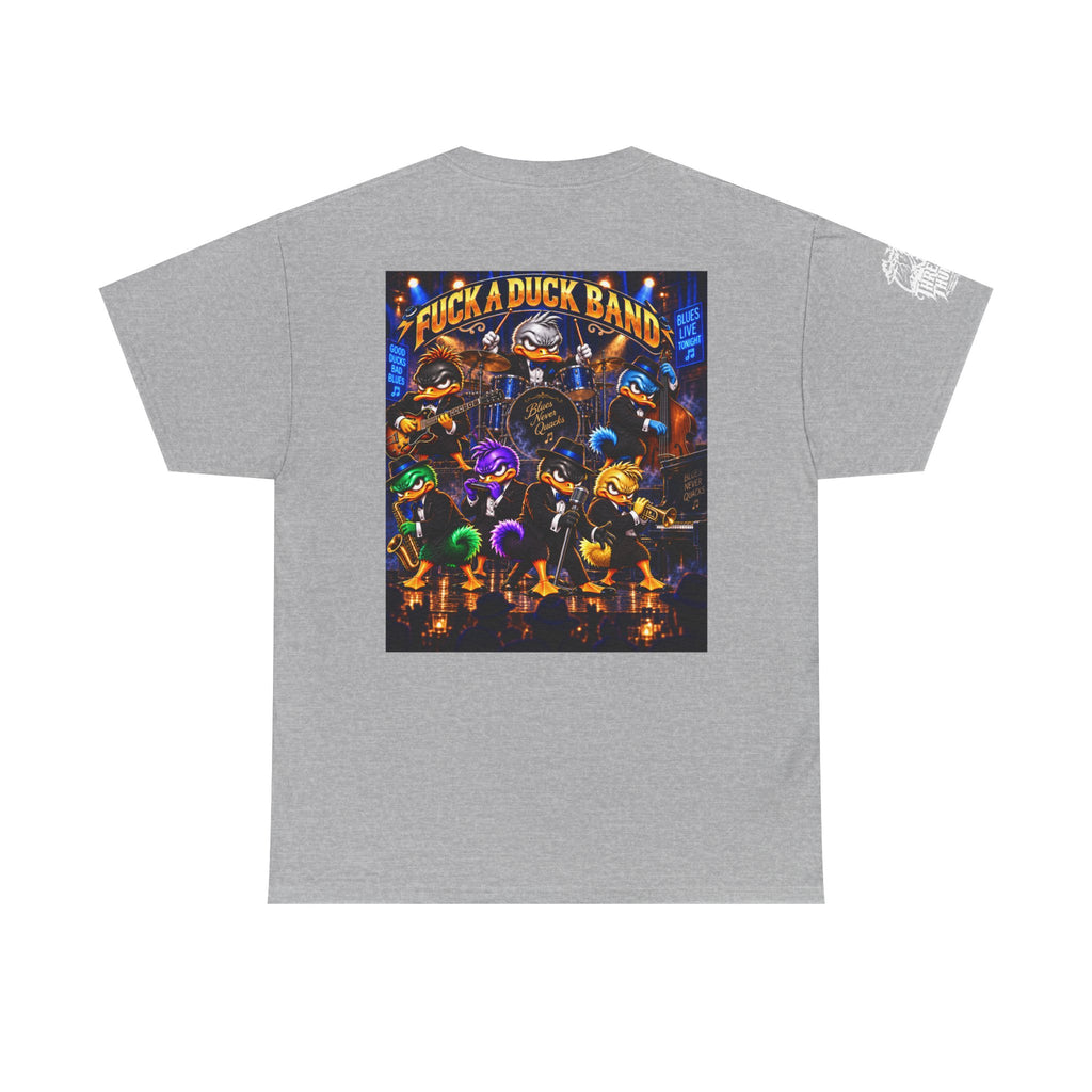 Blues Live Tonight — FUCK A DUCK BAND Back Graphic Tee