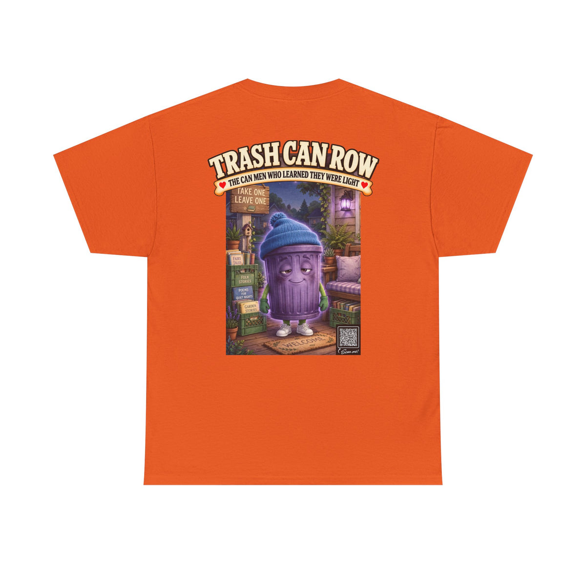 Trash Can Row Tee #7