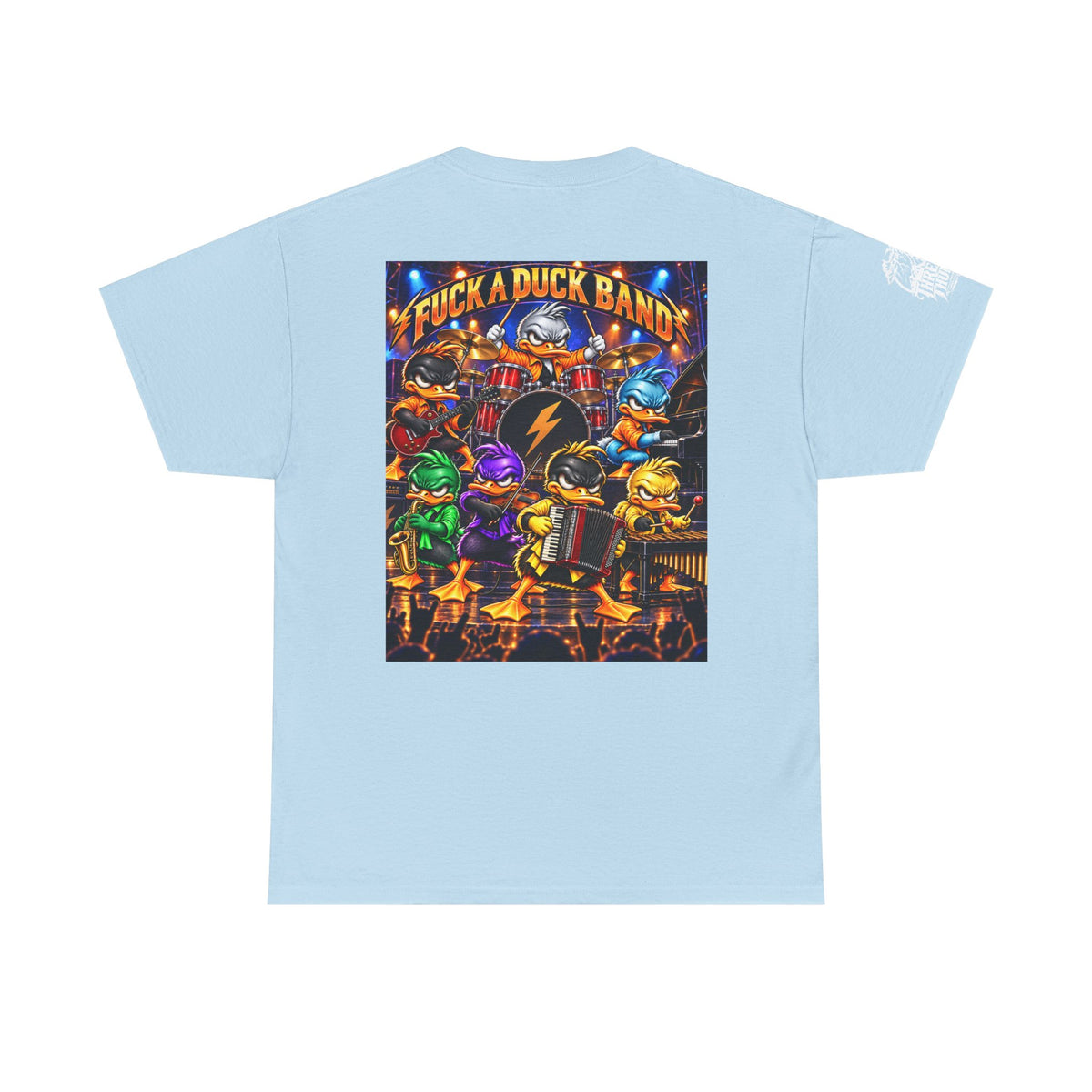 FUCK A DUCK BAND — Quack Orchestra Back Graphic Tee