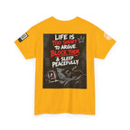 Life Is Too Short to Argue — Block Them & Sleep Back Graphic Tee