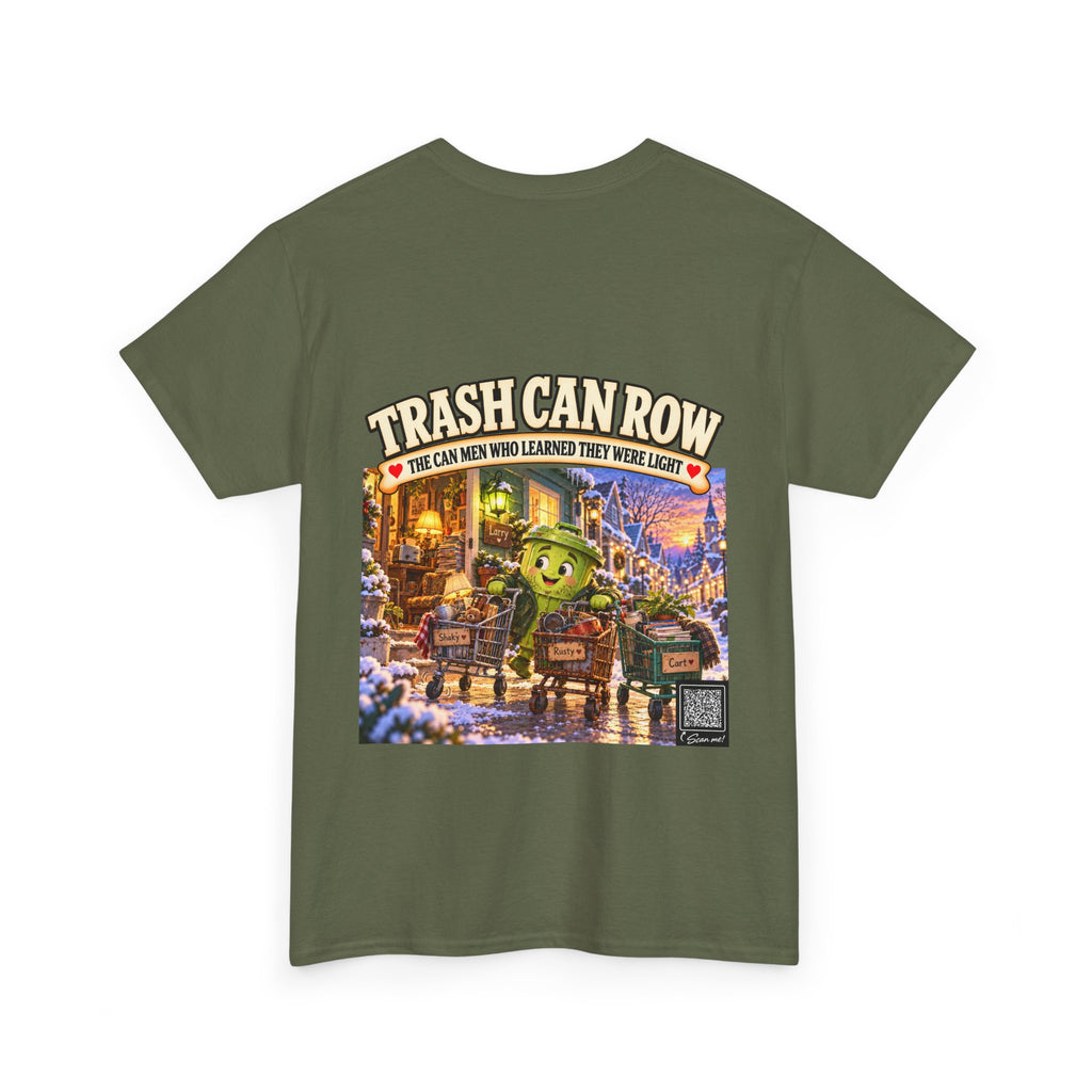 Trash Can Row Tee #4