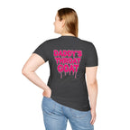Graphic Tee — "Daddy's Throat" Drip Lettering Shirt