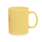 Skull Clash Ceramic Mug — Vintage Rock Tattoo Coffee Cup