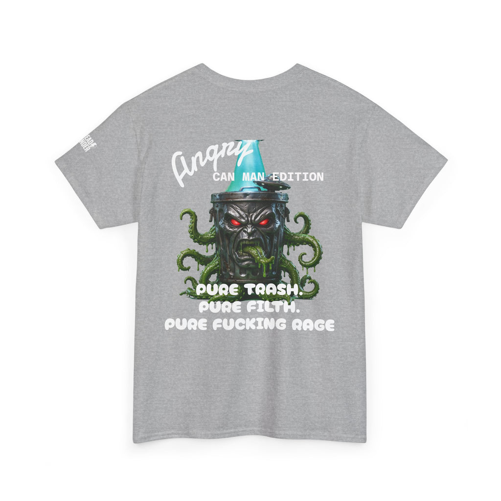 T-Shirt — Angry Can Man Monster Graphic Tee