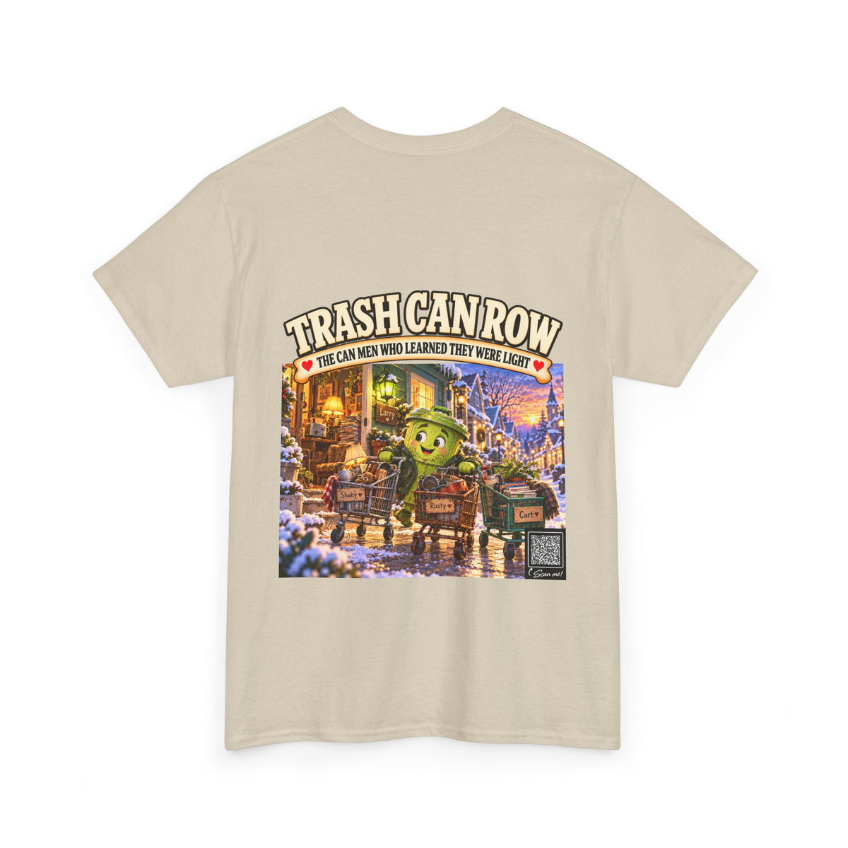 Trash Can Row Tee #4