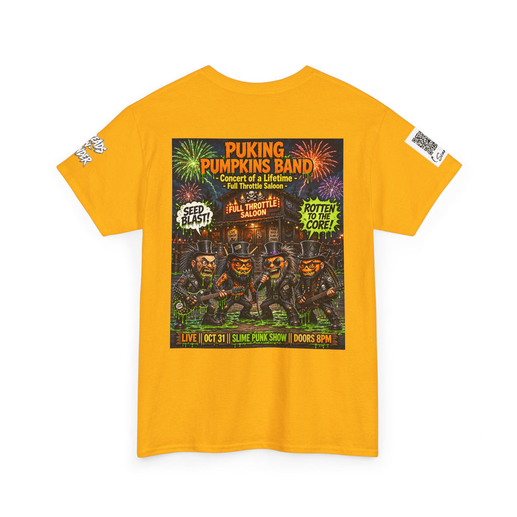 The Puking Pumpkins Punks #5 — Concert of Life - Horror Graphic T-Shirt