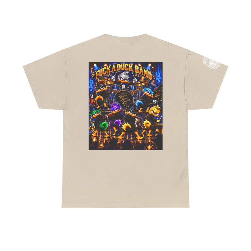 FUCK A DUCK BAND — Backstage Quack Crew Back Graphic Tee