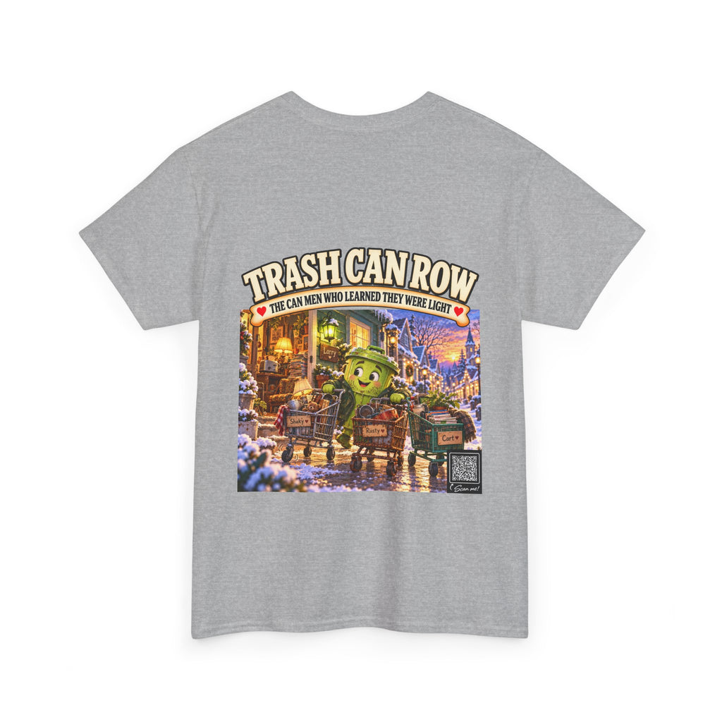 Trash Can Row Tee #4