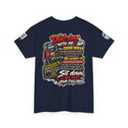 Grown Woman With Anxiety and 90s Gangsta Rap Back Graphic Tee
