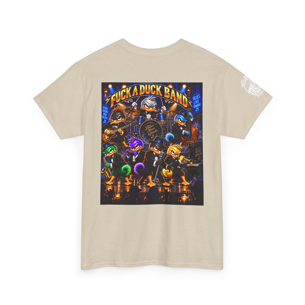 Blues Live Tonight — FUCK A DUCK BAND Back Graphic Tee