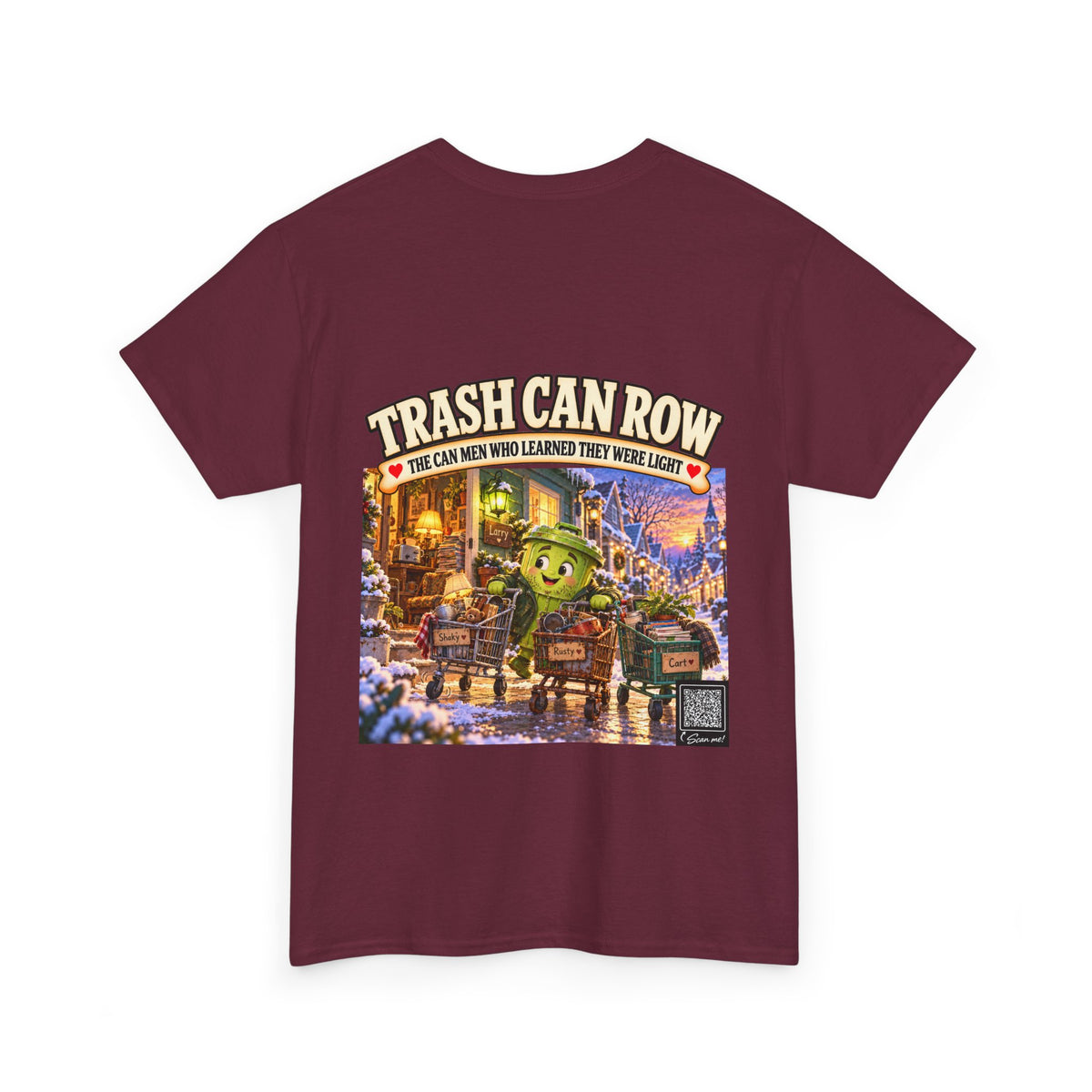 Trash Can Row Tee #4