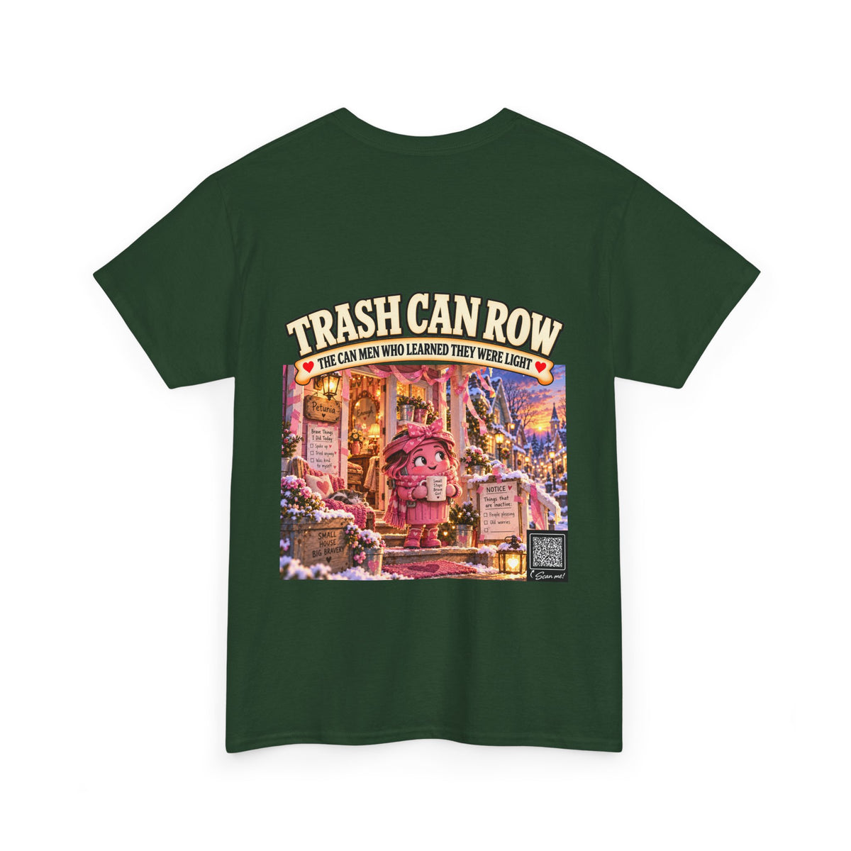 Trash Can Row Tee #3