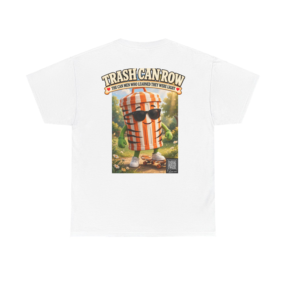 Trash Can Row Tee #8