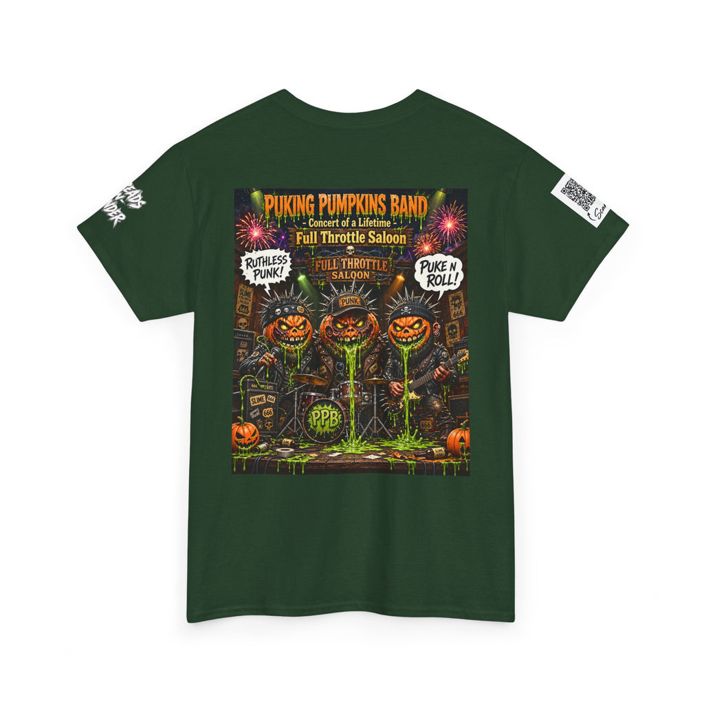 The Puking Pumpkins Band #8 — Concert of Life - Horror Graphic T-Shirt